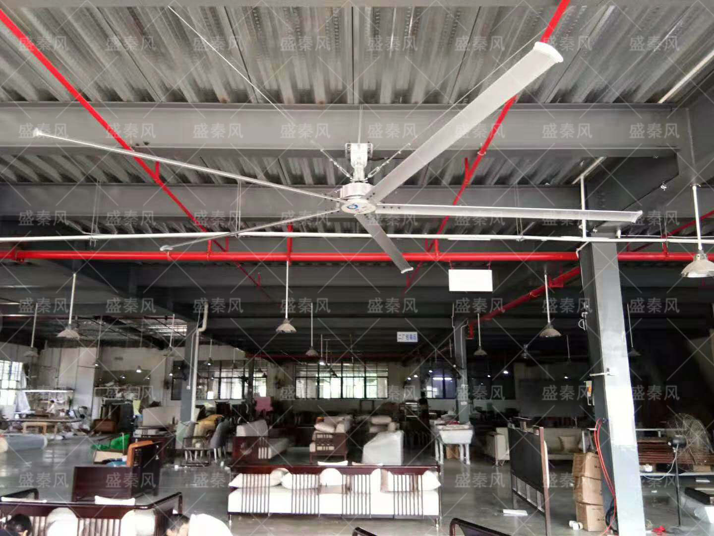 武漢廠房車間通風降溫為什么要使用潤東方工業大風扇？